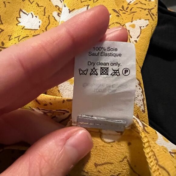 Madewell 100% silk off the shoulder floral shirt - Picture 10 of 15